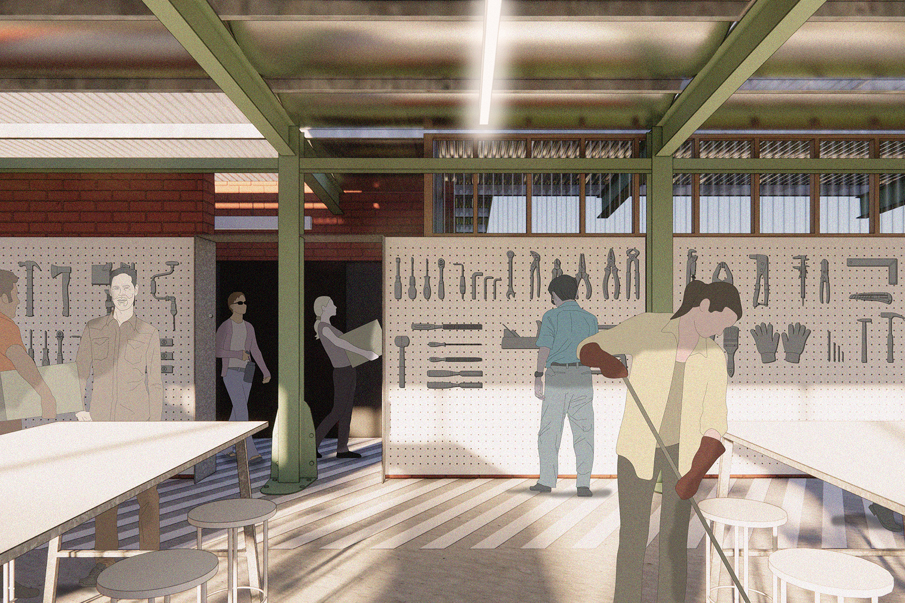 Sunbury Community Arts & Cultural Precinct (B06: Community Worker's Shed)